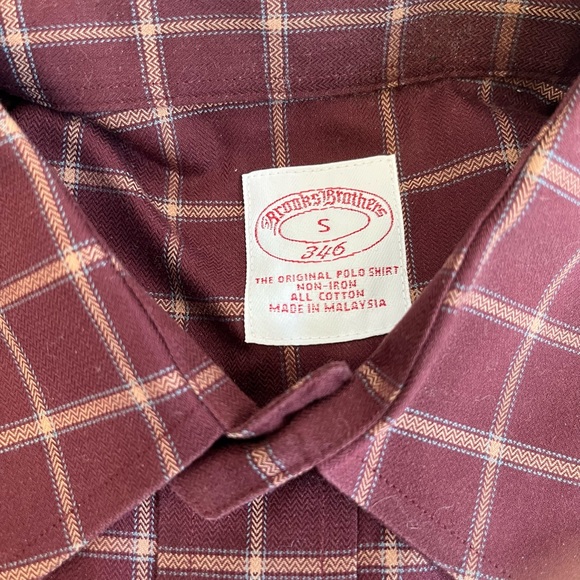 Brooks Brothers 346 Red Stripes polo shirt - Picture 2 of 2